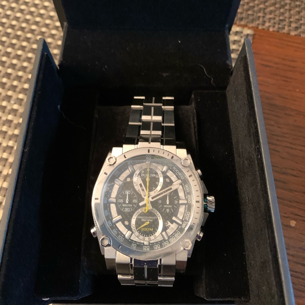 Bulova Chronograph Precisionist Stainless Steel
